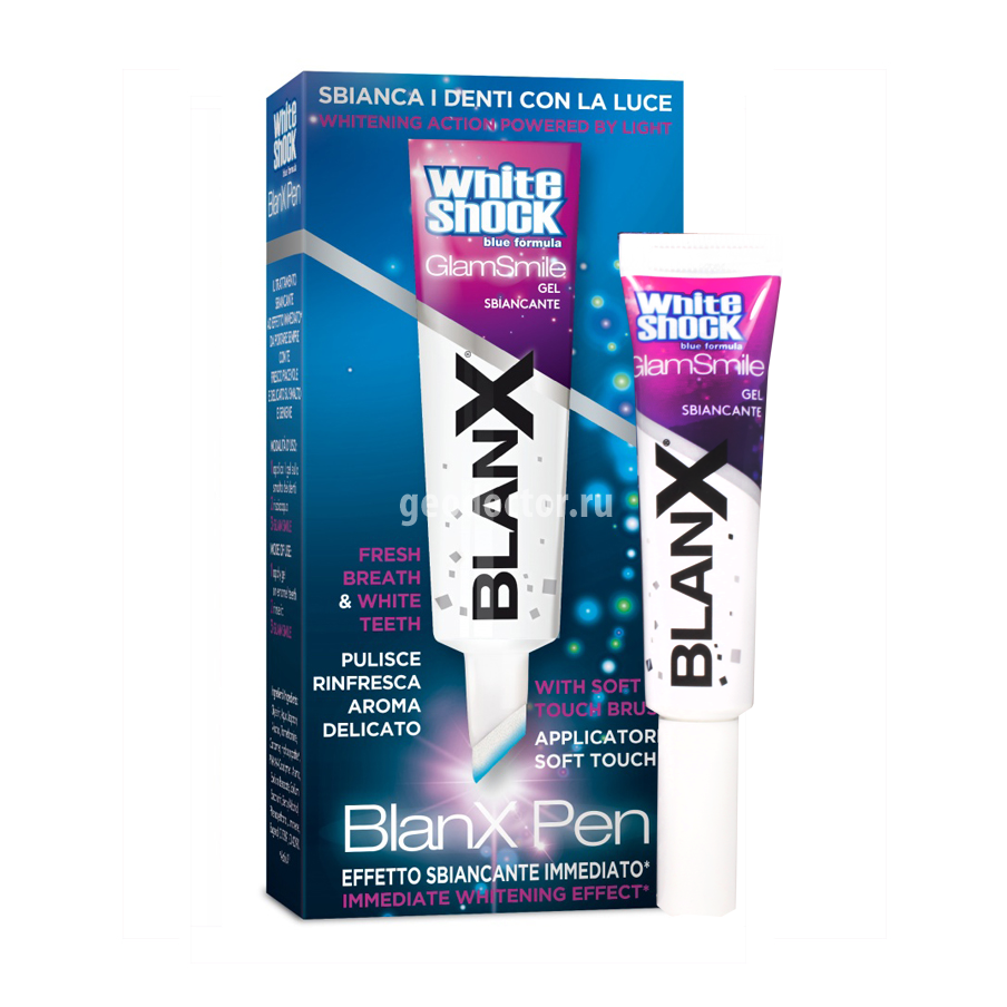 картинка Карандаш для отбеливания зубов BlanX Pen (White Shock)